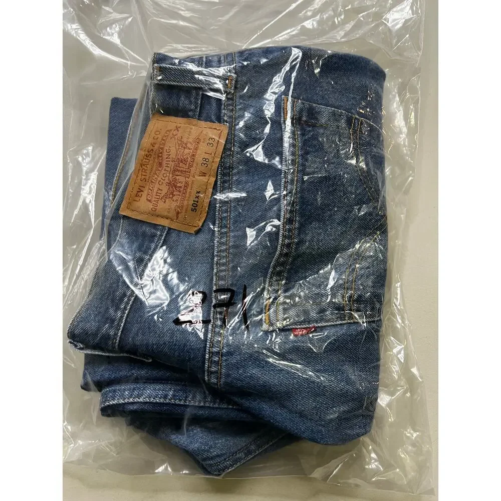 Vintage 90s Levi's 501xx Made in USA 38x33 Actual 36x32 Wash‎ Faded Distress